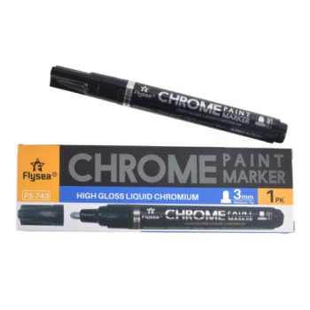Mirror Pen Marker Reflective Paint Metal Pen Chrome Art Silver - Image 2