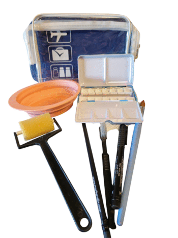 Plaine Aire Travel painting set with mini palette